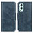 Custodia Portafoglio In Pelle Cover con Supporto M09L per OnePlus Nord 2 5G Blu