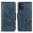 Custodia Portafoglio In Pelle Cover con Supporto M09L per OnePlus Nord CE 2 5G Blu