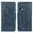 Custodia Portafoglio In Pelle Cover con Supporto M09L per OnePlus Nord CE 5G Blu