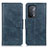 Custodia Portafoglio In Pelle Cover con Supporto M09L per OnePlus Nord N200 5G Blu