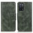 Custodia Portafoglio In Pelle Cover con Supporto M09L per Oppo A53s 5G Verde