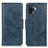 Custodia Portafoglio In Pelle Cover con Supporto M09L per Oppo A94 4G Blu