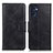 Custodia Portafoglio In Pelle Cover con Supporto M09L per Oppo Find X5 Lite 5G Nero