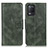 Custodia Portafoglio In Pelle Cover con Supporto M09L per Realme 8 5G Verde