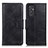 Custodia Portafoglio In Pelle Cover con Supporto M09L per Samsung Galaxy A05s Nero