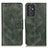 Custodia Portafoglio In Pelle Cover con Supporto M09L per Samsung Galaxy A15 4G Verde