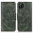 Custodia Portafoglio In Pelle Cover con Supporto M09L per Samsung Galaxy A22 4G Verde