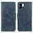 Custodia Portafoglio In Pelle Cover con Supporto M09L per Xiaomi Poco C51 Blu