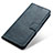 Custodia Portafoglio In Pelle Cover con Supporto M09L per Xiaomi Poco M3 Blu