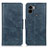 Custodia Portafoglio In Pelle Cover con Supporto M09L per Xiaomi Redmi A1 Plus Blu