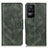 Custodia Portafoglio In Pelle Cover con Supporto M09L per Xiaomi Redmi K40S 5G Verde