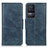 Custodia Portafoglio In Pelle Cover con Supporto M09L per Xiaomi Redmi K50 5G Blu