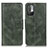 Custodia Portafoglio In Pelle Cover con Supporto M09L per Xiaomi Redmi Note 11 SE 5G Verde