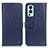 Custodia Portafoglio In Pelle Cover con Supporto M10L per OnePlus Nord 2 5G Blu