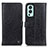 Custodia Portafoglio In Pelle Cover con Supporto M10L per OnePlus Nord 2 5G Nero