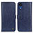 Custodia Portafoglio In Pelle Cover con Supporto M10L per Samsung Galaxy A03 Core