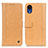 Custodia Portafoglio In Pelle Cover con Supporto M10L per Samsung Galaxy A03 Core Khaki