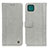 Custodia Portafoglio In Pelle Cover con Supporto M10L per Samsung Galaxy A22s 5G Grigio