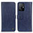 Custodia Portafoglio In Pelle Cover con Supporto M10L per Xiaomi Mi 11T 5G Blu