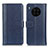 Custodia Portafoglio In Pelle Cover con Supporto M11L per Huawei Nova 8i Blu
