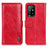 Custodia Portafoglio In Pelle Cover con Supporto M11L per Oppo A94 5G Rosso