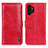 Custodia Portafoglio In Pelle Cover con Supporto M11L per Samsung Galaxy A04s Rosso