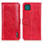 Custodia Portafoglio In Pelle Cover con Supporto M11L per Samsung Galaxy A22s 5G Rosso