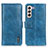 Custodia Portafoglio In Pelle Cover con Supporto M11L per Samsung Galaxy S21 FE 5G