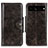 Custodia Portafoglio In Pelle Cover con Supporto M12L per Google Pixel 7 Pro 5G Bronze