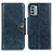 Custodia Portafoglio In Pelle Cover con Supporto M12L per Nokia G22 Blu