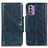 Custodia Portafoglio In Pelle Cover con Supporto M12L per Nokia G310 5G Blu