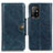 Custodia Portafoglio In Pelle Cover con Supporto M12L per Oppo A94 5G Blu