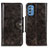 Custodia Portafoglio In Pelle Cover con Supporto M12L per Samsung Galaxy M52 5G Bronze