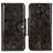 Custodia Portafoglio In Pelle Cover con Supporto M12L per Sony Xperia PRO-I Bronze