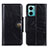 Custodia Portafoglio In Pelle Cover con Supporto M12L per Xiaomi Redmi 11 Prime 5G Nero