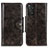 Custodia Portafoglio In Pelle Cover con Supporto M12L per Xiaomi Redmi Note 11 4G (2022) Bronze