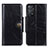 Custodia Portafoglio In Pelle Cover con Supporto M12L per Xiaomi Redmi Note 11 Pro 4G Nero