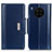 Custodia Portafoglio In Pelle Cover con Supporto M13L per Huawei Nova 8i Blu