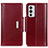 Custodia Portafoglio In Pelle Cover con Supporto M13L per OnePlus 9RT 5G Rosso