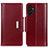 Custodia Portafoglio In Pelle Cover con Supporto M13L per Samsung Galaxy A04s Rosso