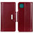 Custodia Portafoglio In Pelle Cover con Supporto M13L per Samsung Galaxy A22s 5G Rosso