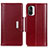 Custodia Portafoglio In Pelle Cover con Supporto M13L per Xiaomi Mi 11i 5G Rosso