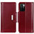 Custodia Portafoglio In Pelle Cover con Supporto M13L per Xiaomi Redmi Note 11 4G (2021) Rosso
