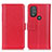 Custodia Portafoglio In Pelle Cover con Supporto M14L per Motorola Moto G Play (2023) Rosso