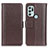 Custodia Portafoglio In Pelle Cover con Supporto M14L per Motorola Moto G60s Marrone