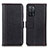 Custodia Portafoglio In Pelle Cover con Supporto M14L per Oppo A53s 5G Nero