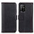 Custodia Portafoglio In Pelle Cover con Supporto M14L per Oppo A94 5G Nero