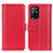 Custodia Portafoglio In Pelle Cover con Supporto M14L per Oppo A94 5G Rosso