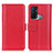 Custodia Portafoglio In Pelle Cover con Supporto M14L per Oppo Reno5 A Rosso