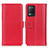 Custodia Portafoglio In Pelle Cover con Supporto M14L per Realme 8 5G Rosso